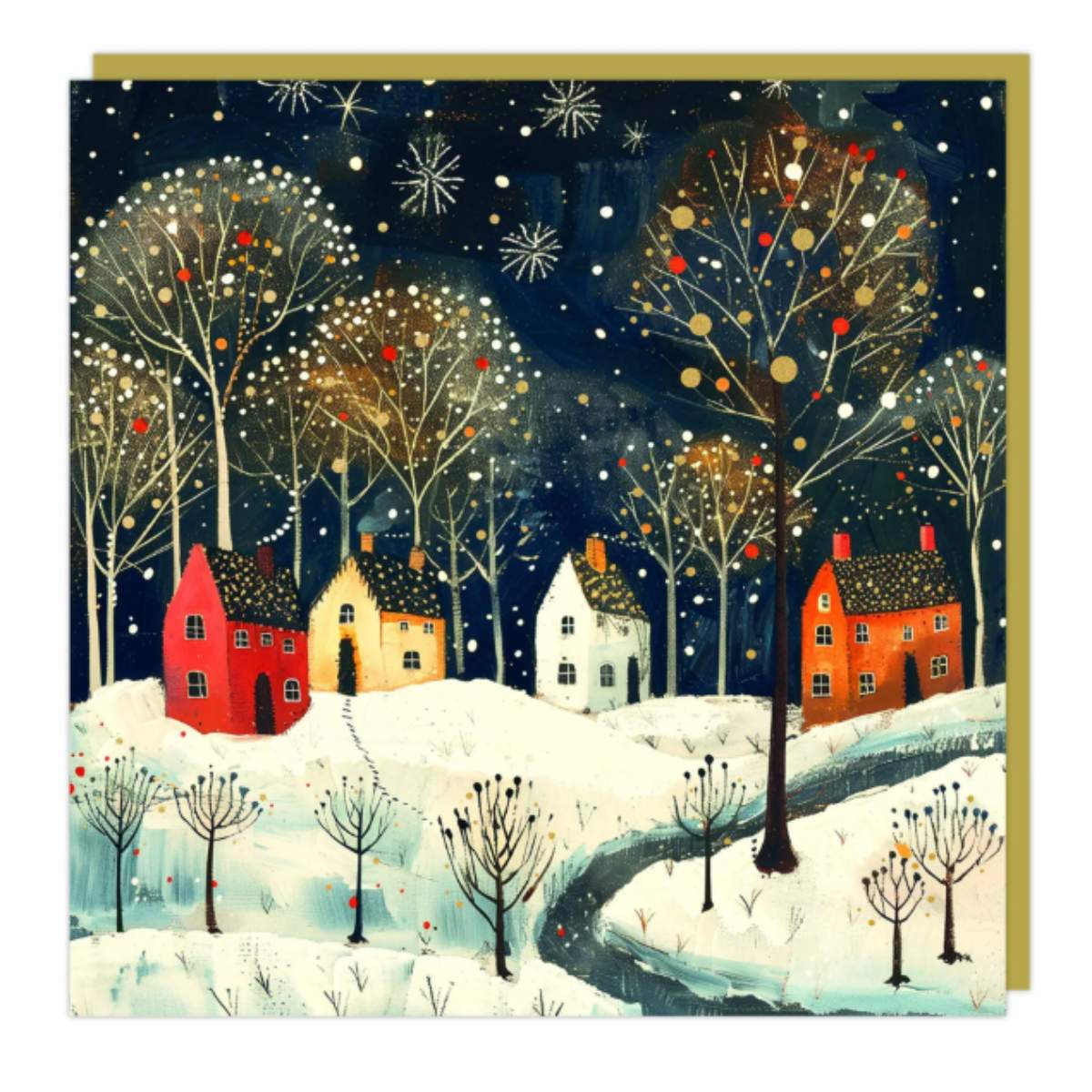 Artbeat Evening Shimmer Christmas Cards 48pk