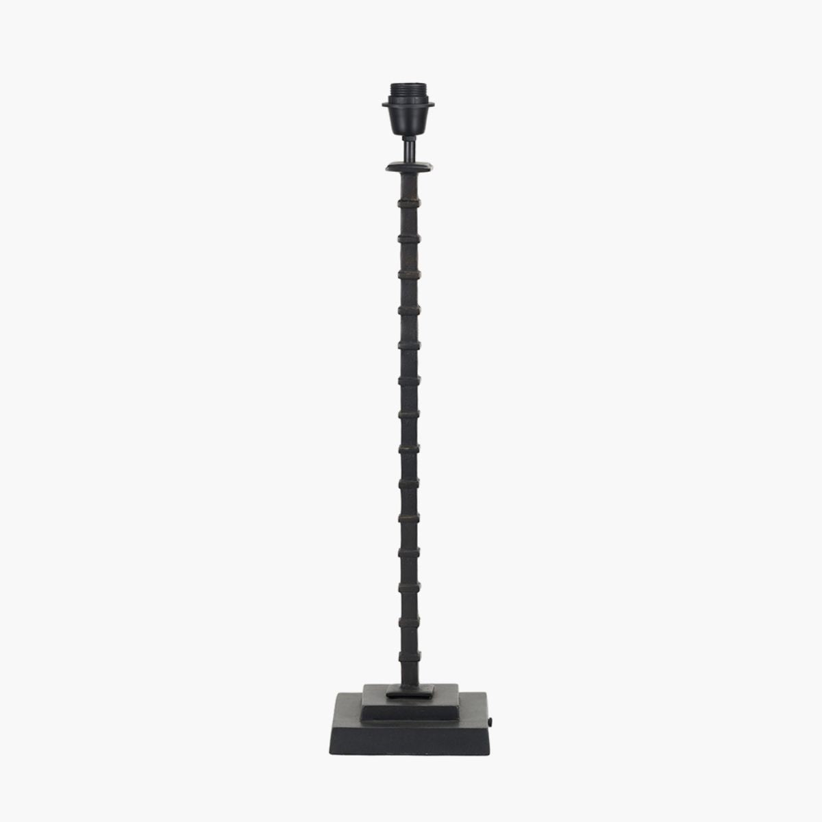 Pacific Lifestyle Everett Ribbed Metal Stick Table Lamp Base