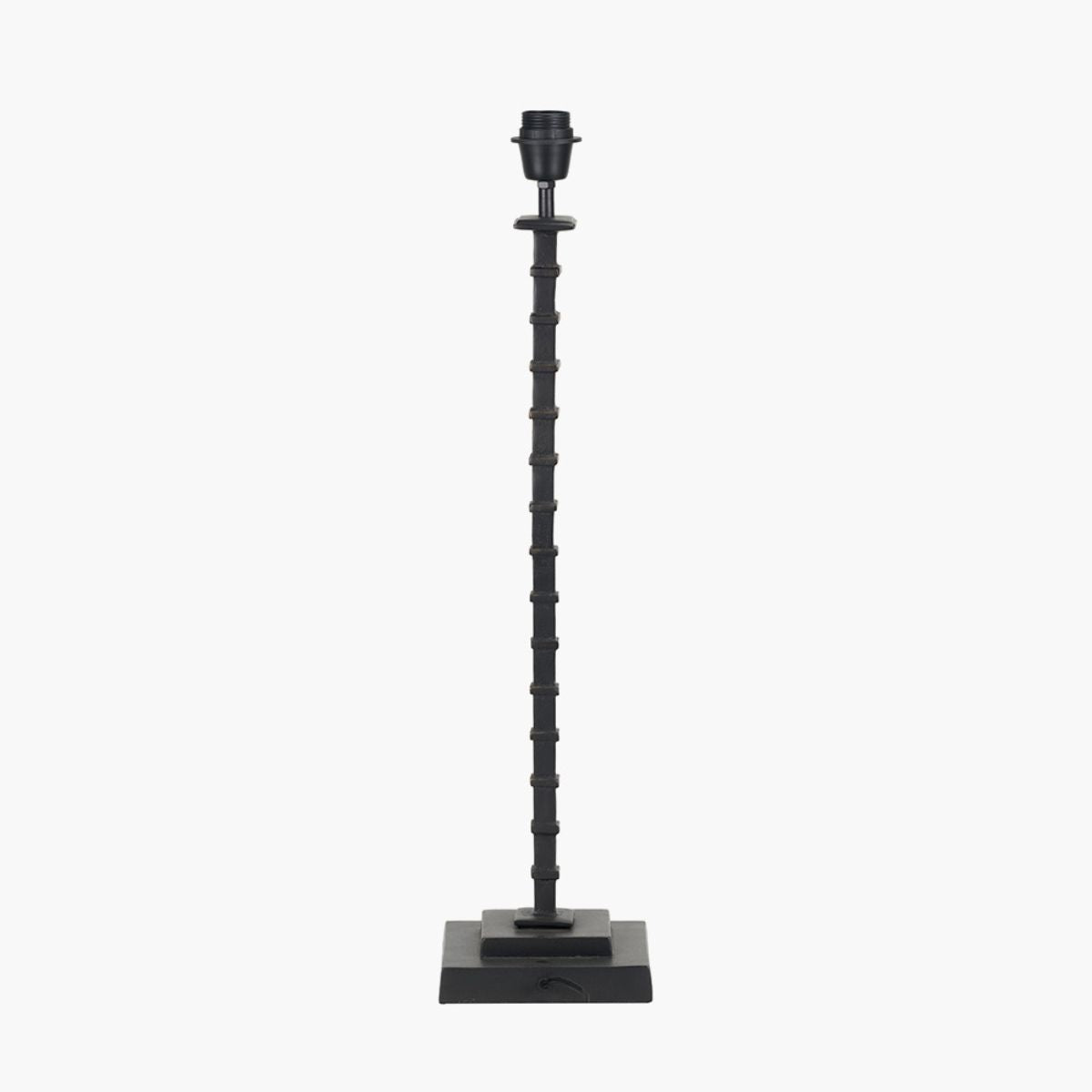 Pacific Lifestyle Everett Ribbed Metal Stick Table Lamp Base