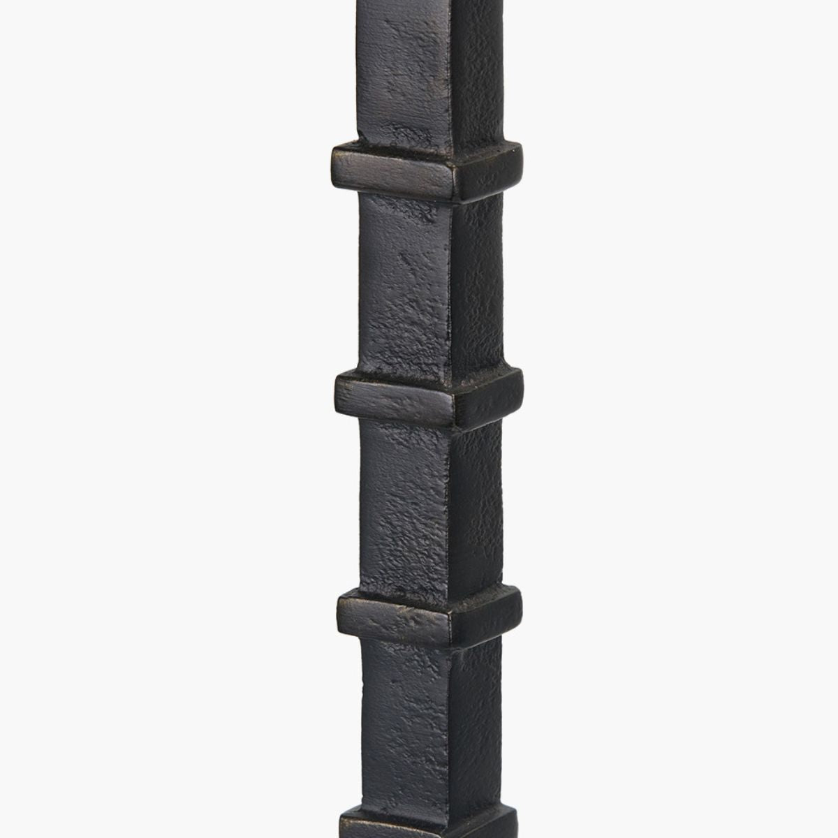 Pacific Lifestyle Everett Ribbed Metal Stick Table Lamp Base