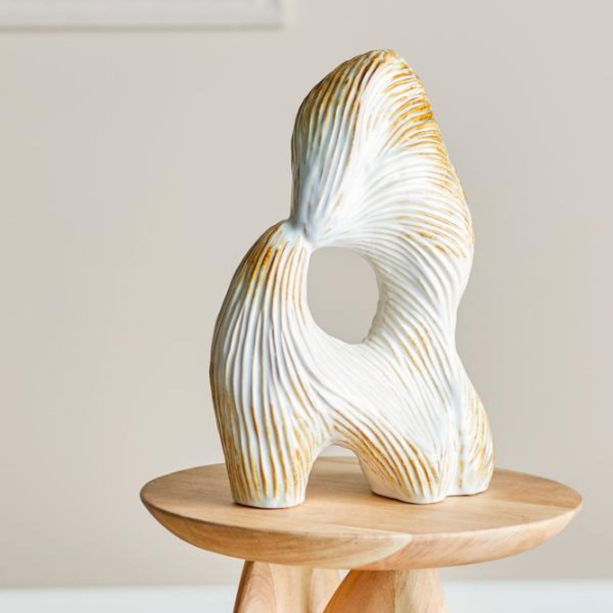 Bloomingville Eviella Decorative Ornament - Natural Stoneware