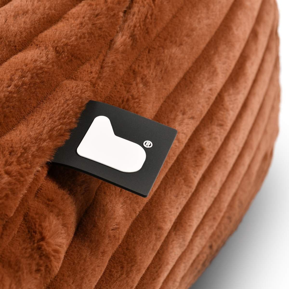 Extreme Lounging Mighty B-Cord Beanbag Chair Amber close