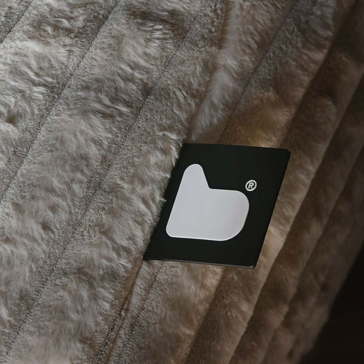 Extreme Lounging Mighty B-Cord Beanbag Chair Amber close