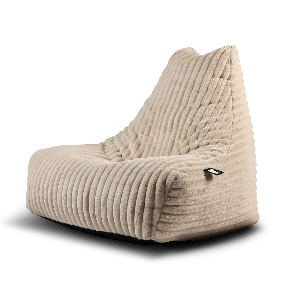 Extreme Lounging Mighty B-Cord Beanbag Chair Natural