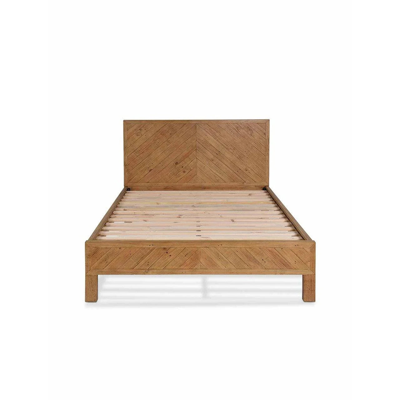 Garden Trading Fawley Chevron Bed - King - Natural-Beaumonde