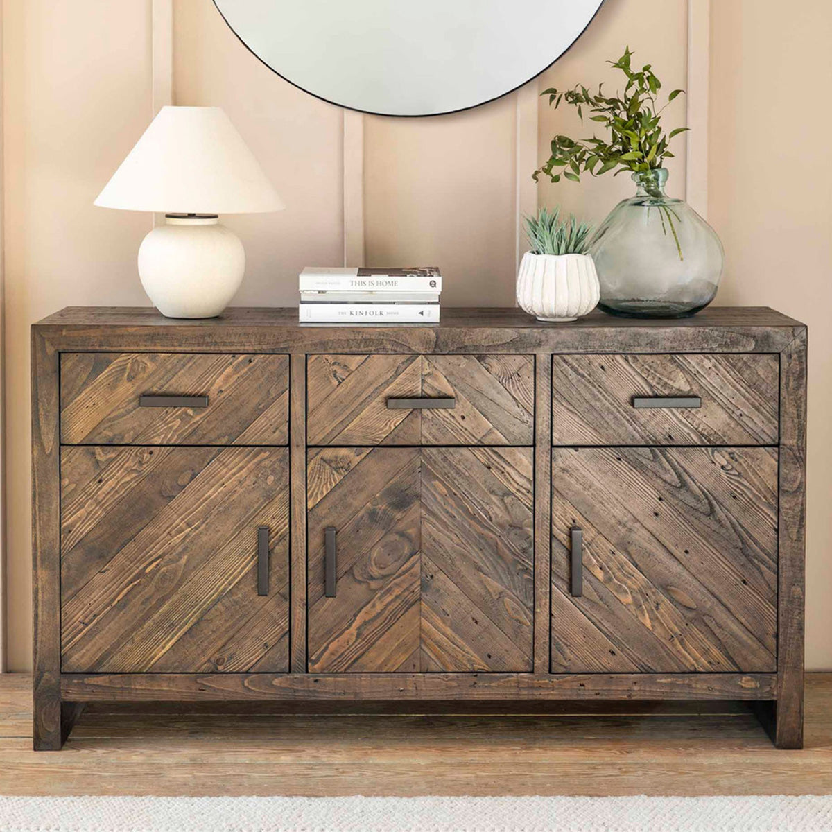 Garden Trading Fawley Chevron Sideboard