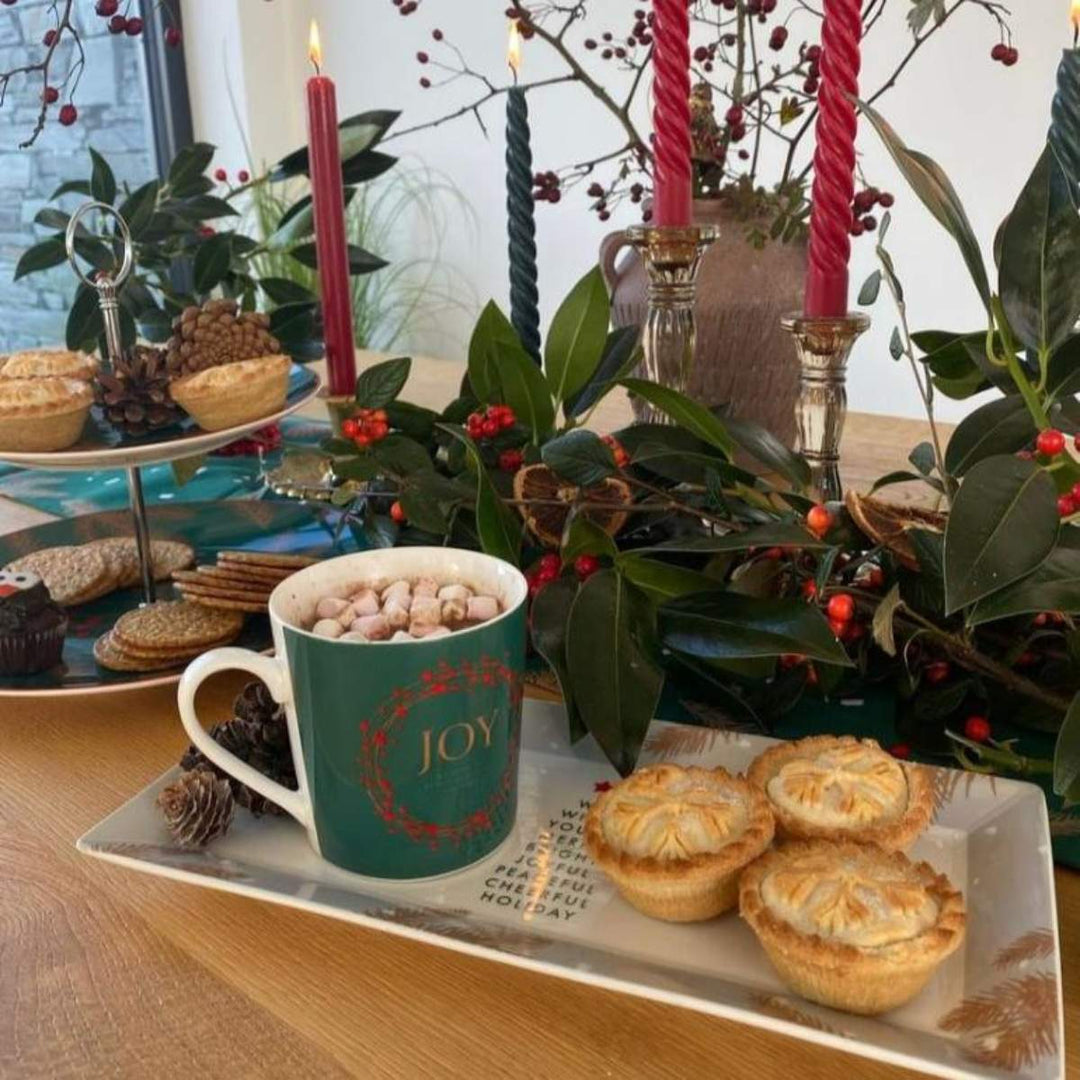 Mindy Brownes Festive Fir Set of 6 Mugs