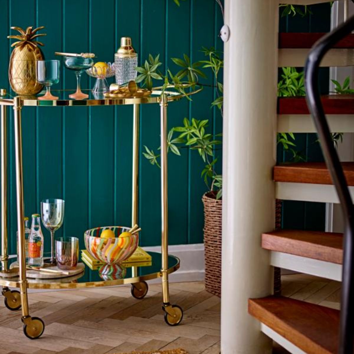 Bloomingville Fine Bar Table - Gold