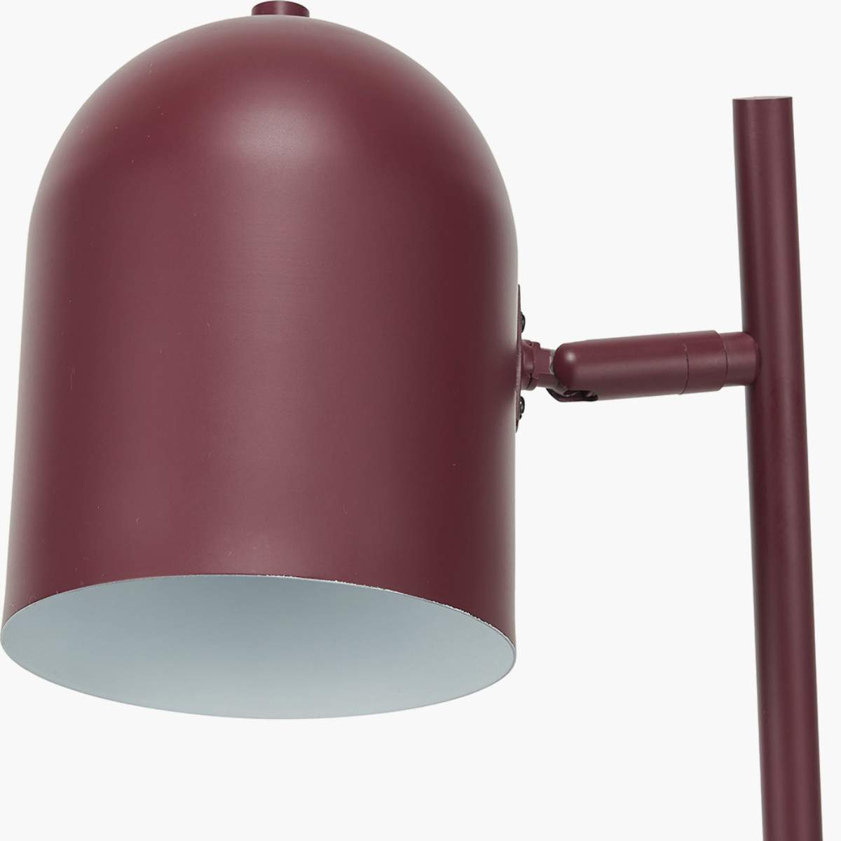 Pacific Lifestyle Finn Mulberry Metal Cloche Headed Table Lamp