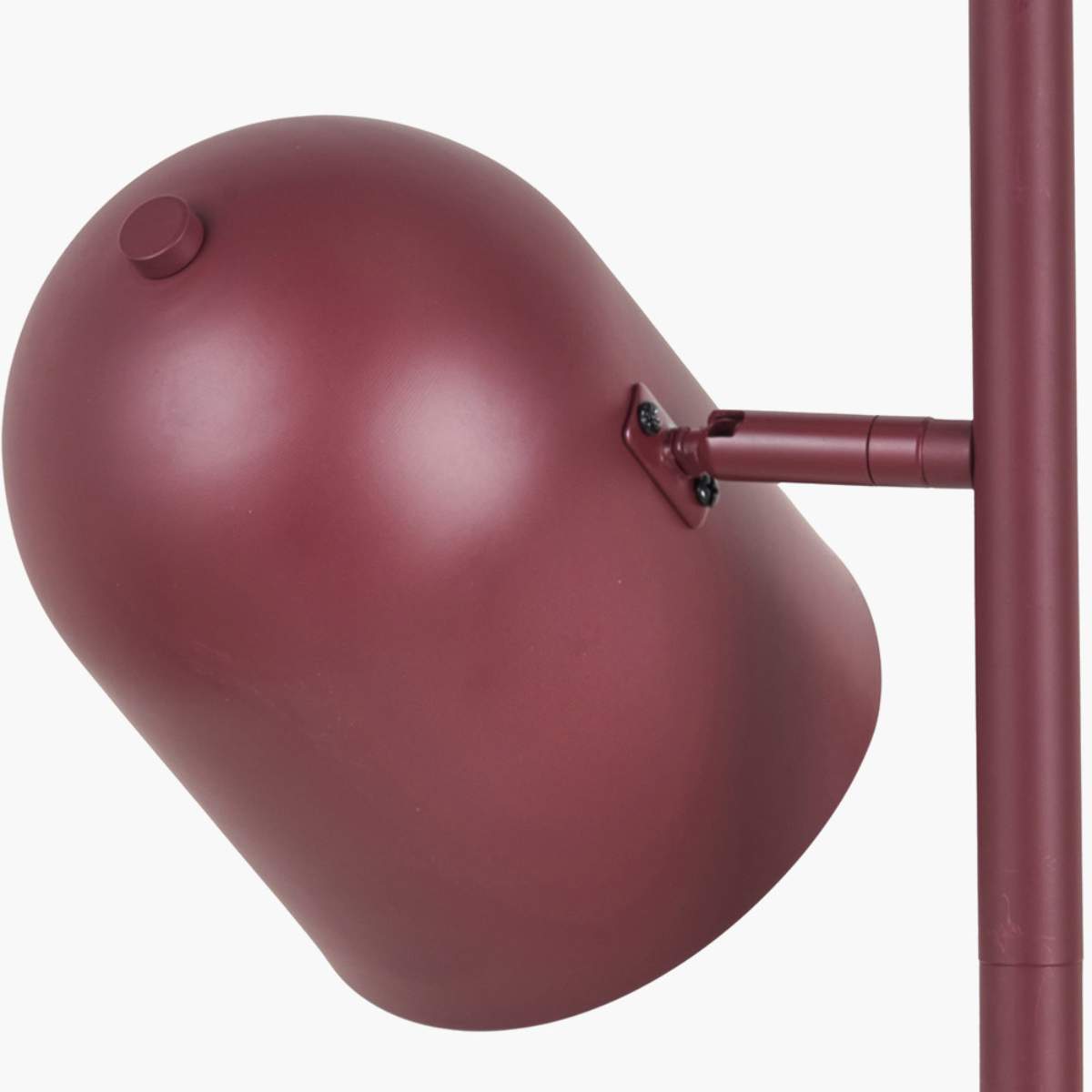 Pacific Lifestyle Finn Mulberry Metal Cloche Two Head Floor Lamp