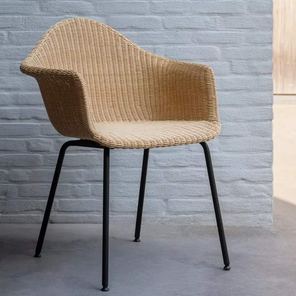 Vincent Shepherd Finn Outdoor Dining Chair Natural