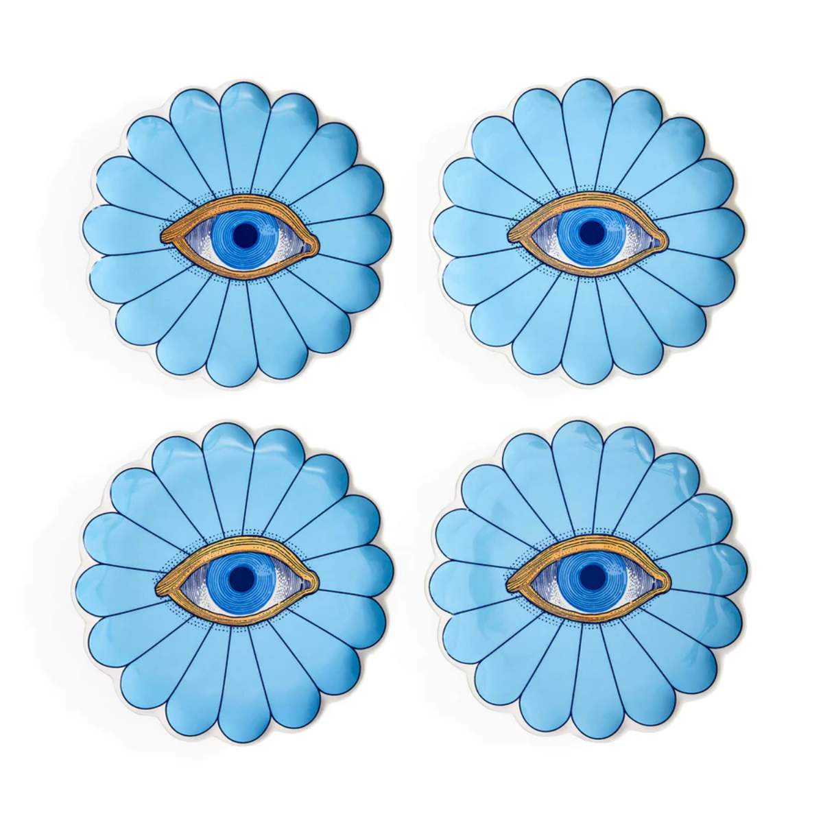 Jonathan Adler Fleur Canapé Plate Set