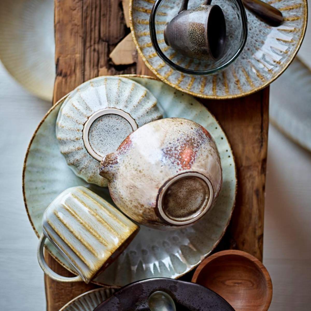 Bloomingville Fleur Mug Nature Stoneware
