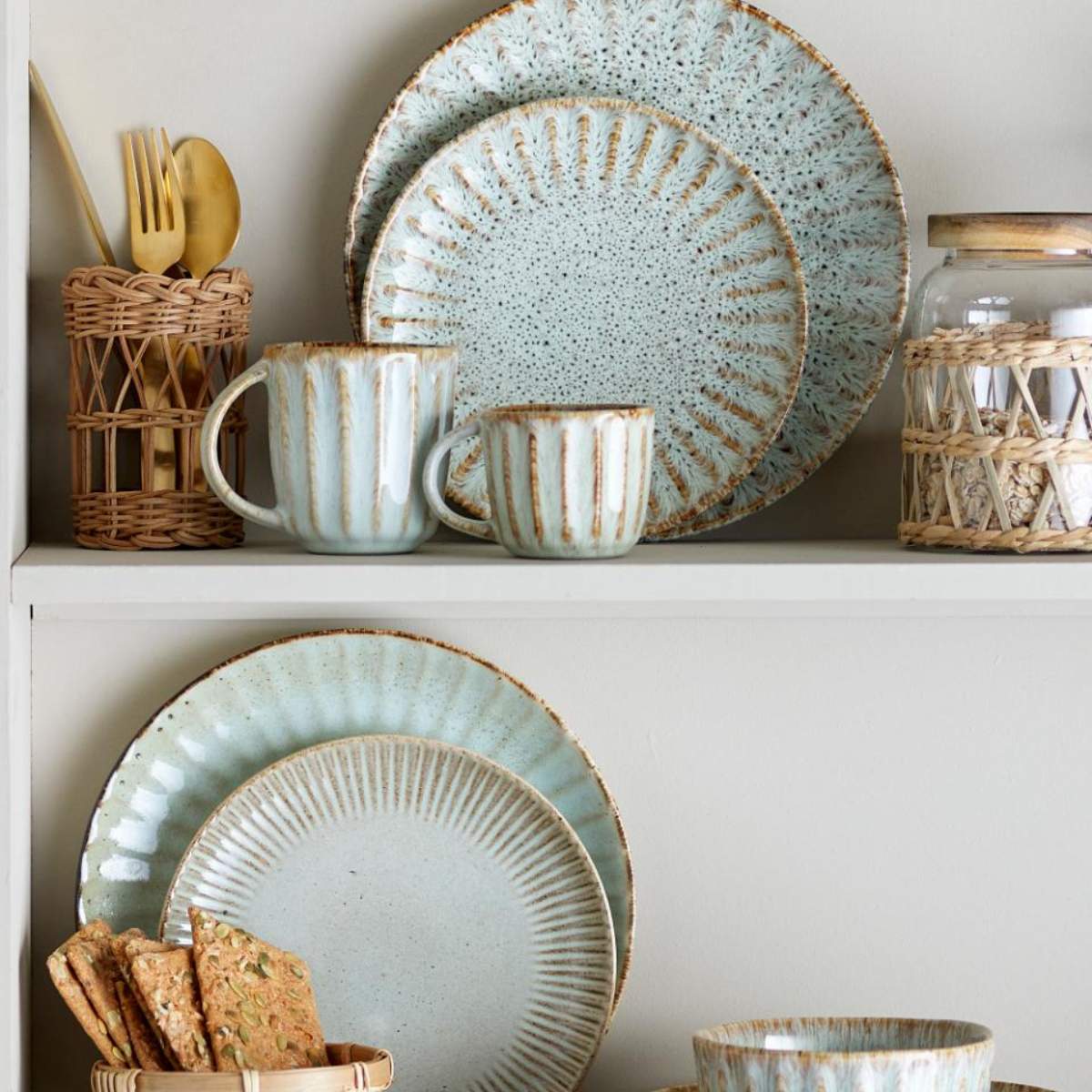 Bloomingville Fleur Mug Nature Stoneware