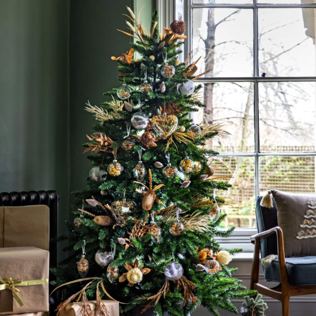 Gallery Direct Flora Baubles Bronze Set of 3
