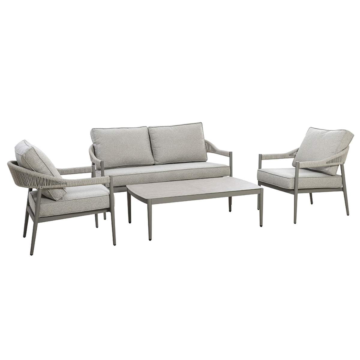 Maze Florence Rope Weave 2 Seat Sofa Set