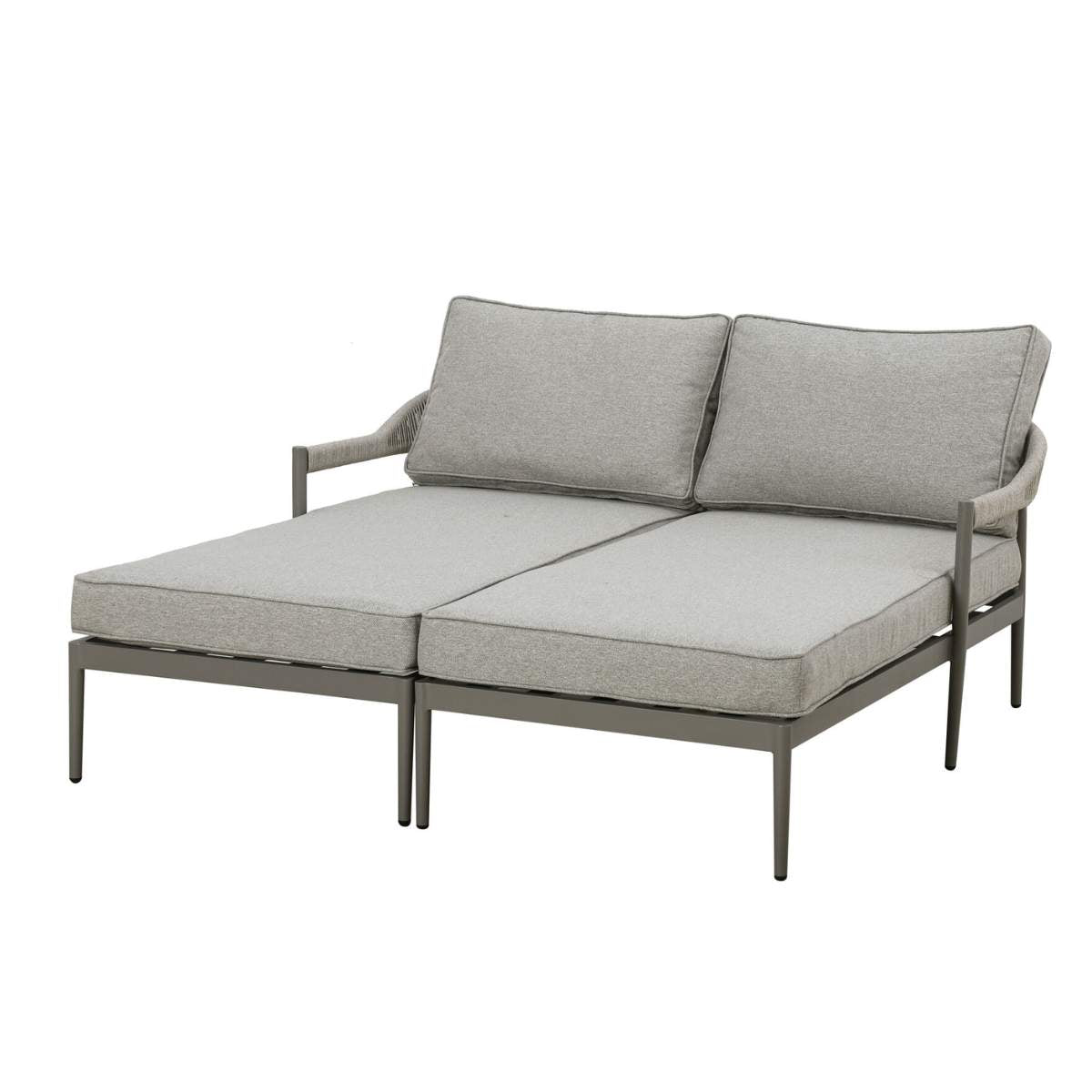 Maze Florence Rope Weave Double Sunloungers