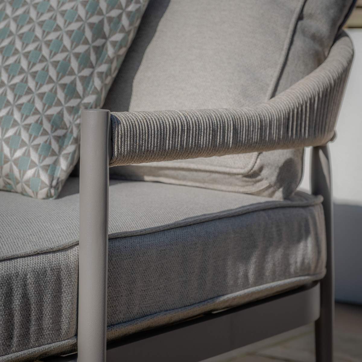 Maze Florence Rope Weave Double Sunloungers