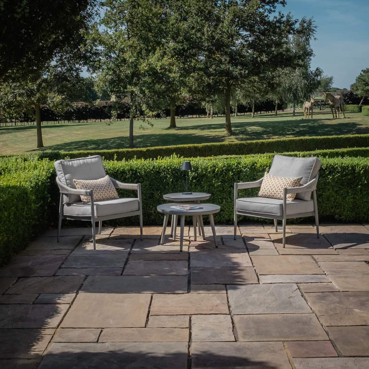 Maze Florence Rope Weave Lounge Set