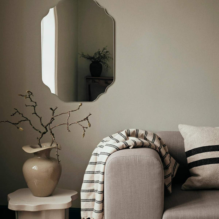 Broste Copenhagen Florentina Vase M - Beige