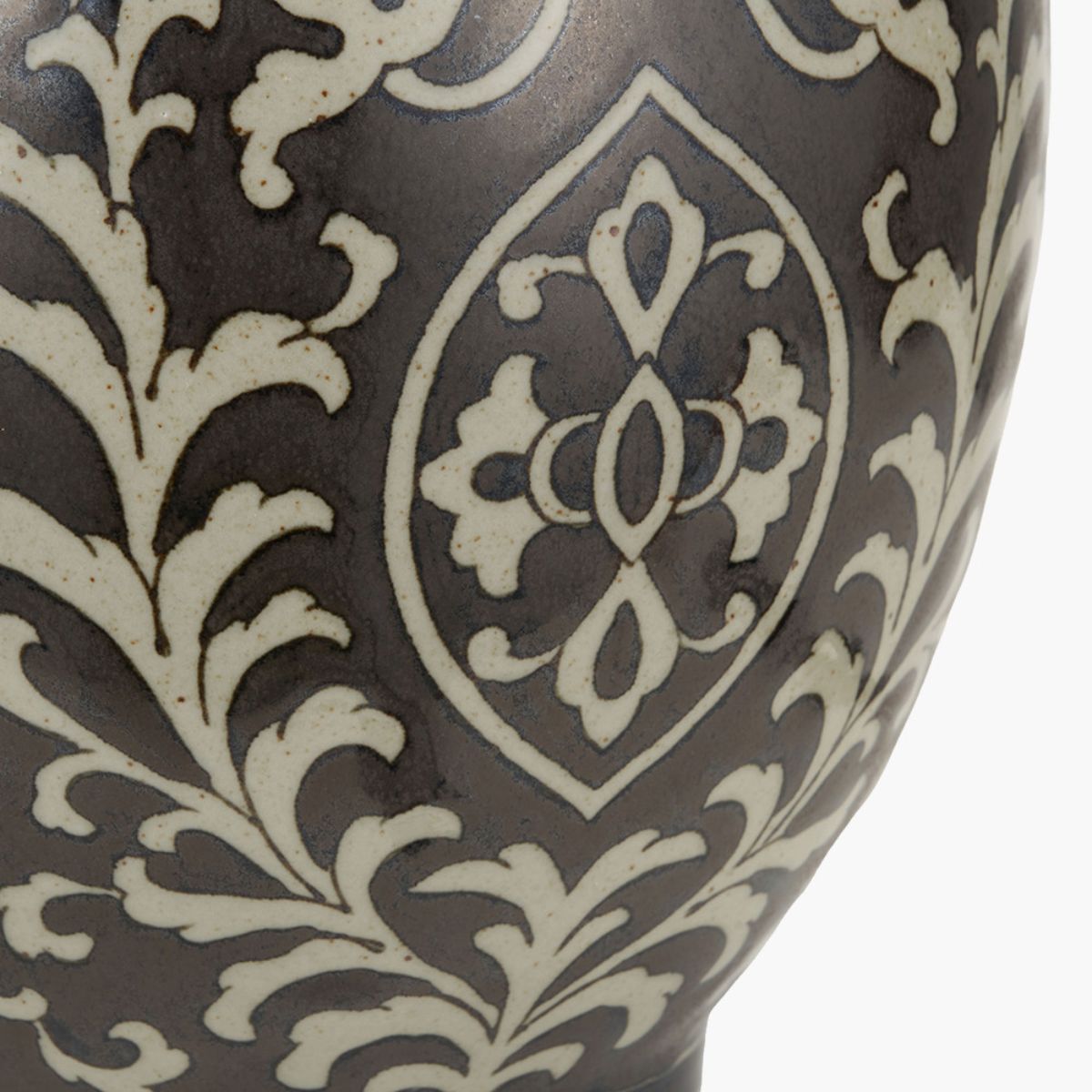 Pacific Lifestyle Florentine Grey and White Ceramic Table Lamp Base