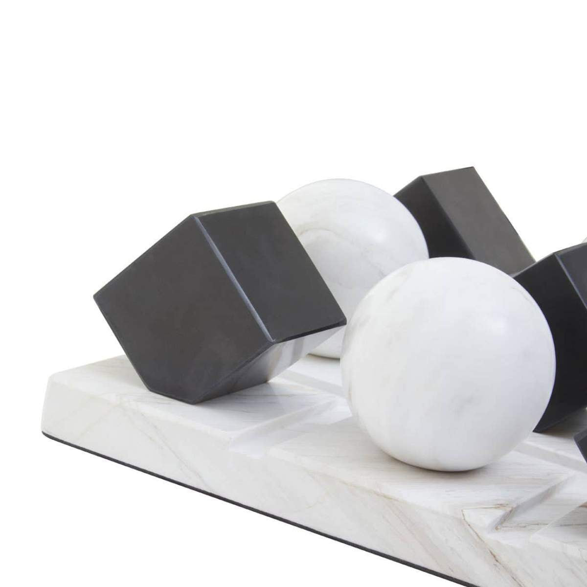 Beaumonde Home Flos Black And White Tic Tac Toe Game