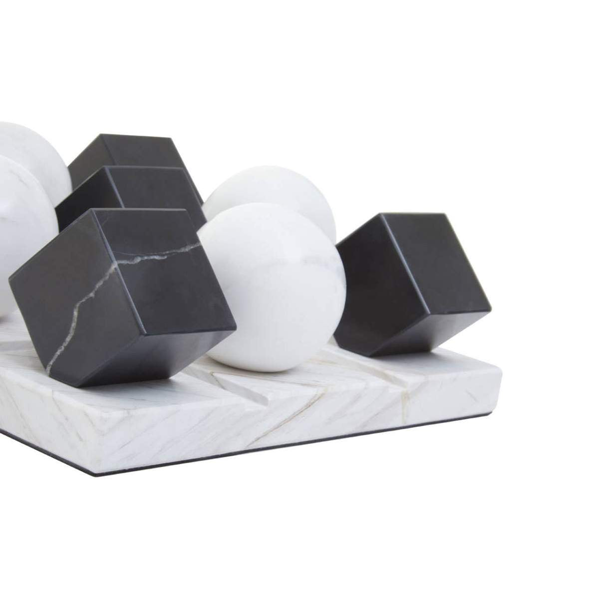 Beaumonde Home Flos Black And White Tic Tac Toe Game