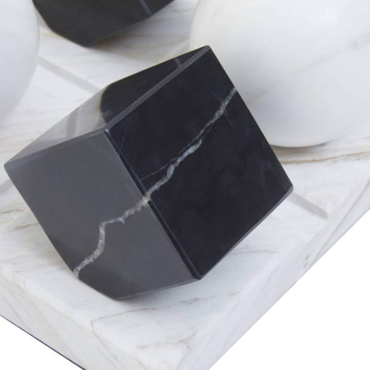Beaumonde Home Flos Black And White Tic Tac Toe Game