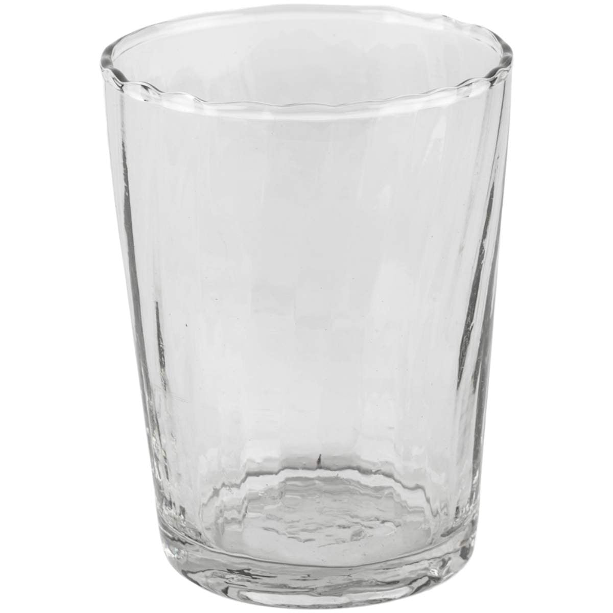 Grand Illusions Fluted Water Glass