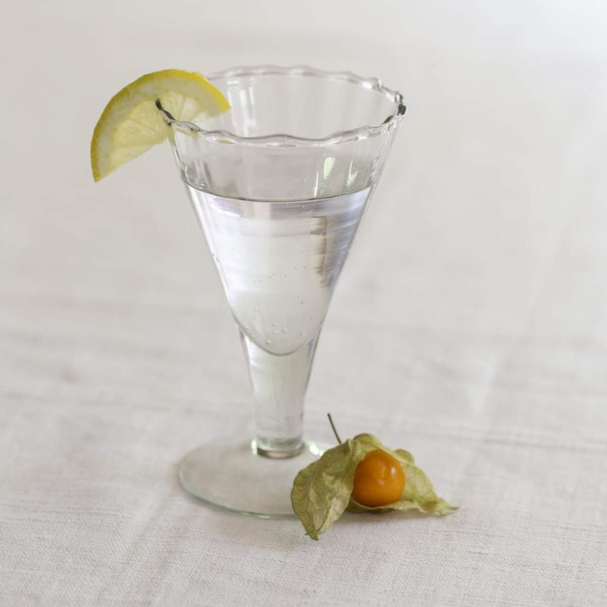 Grand Illusions Fluted Wine Glass