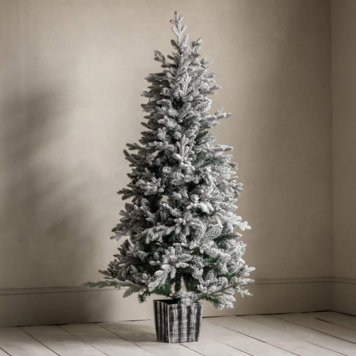Gallery Direct Forest Mountain Christmas Tree Green 6ft
