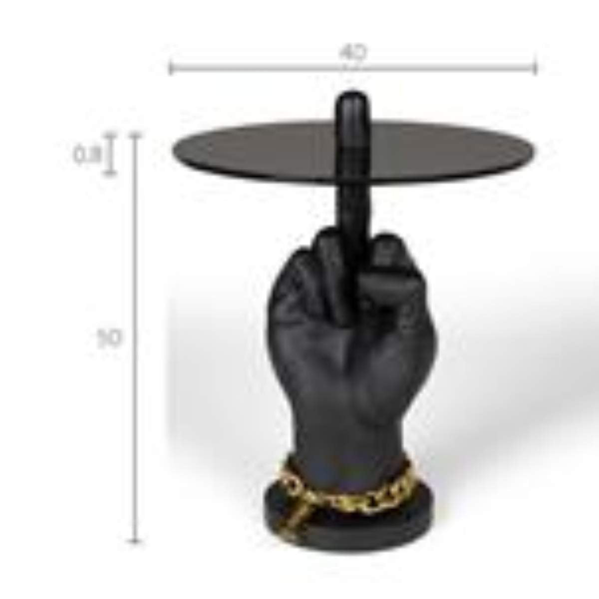 Bold Monkey Fother Mucker Side Table