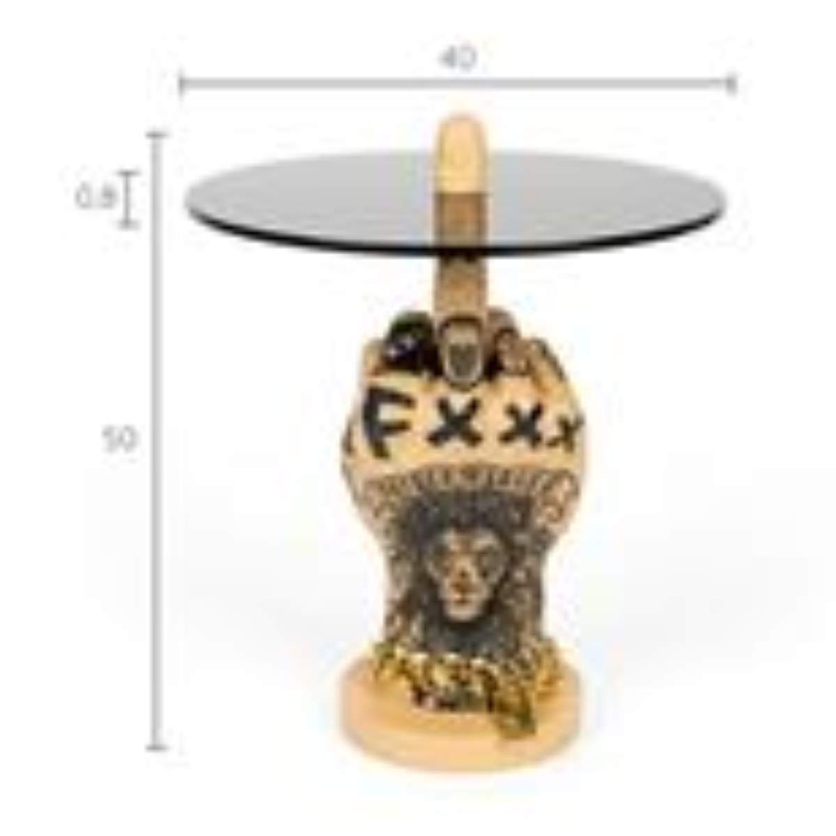 Bold Monkey Fother Mucker Side Table