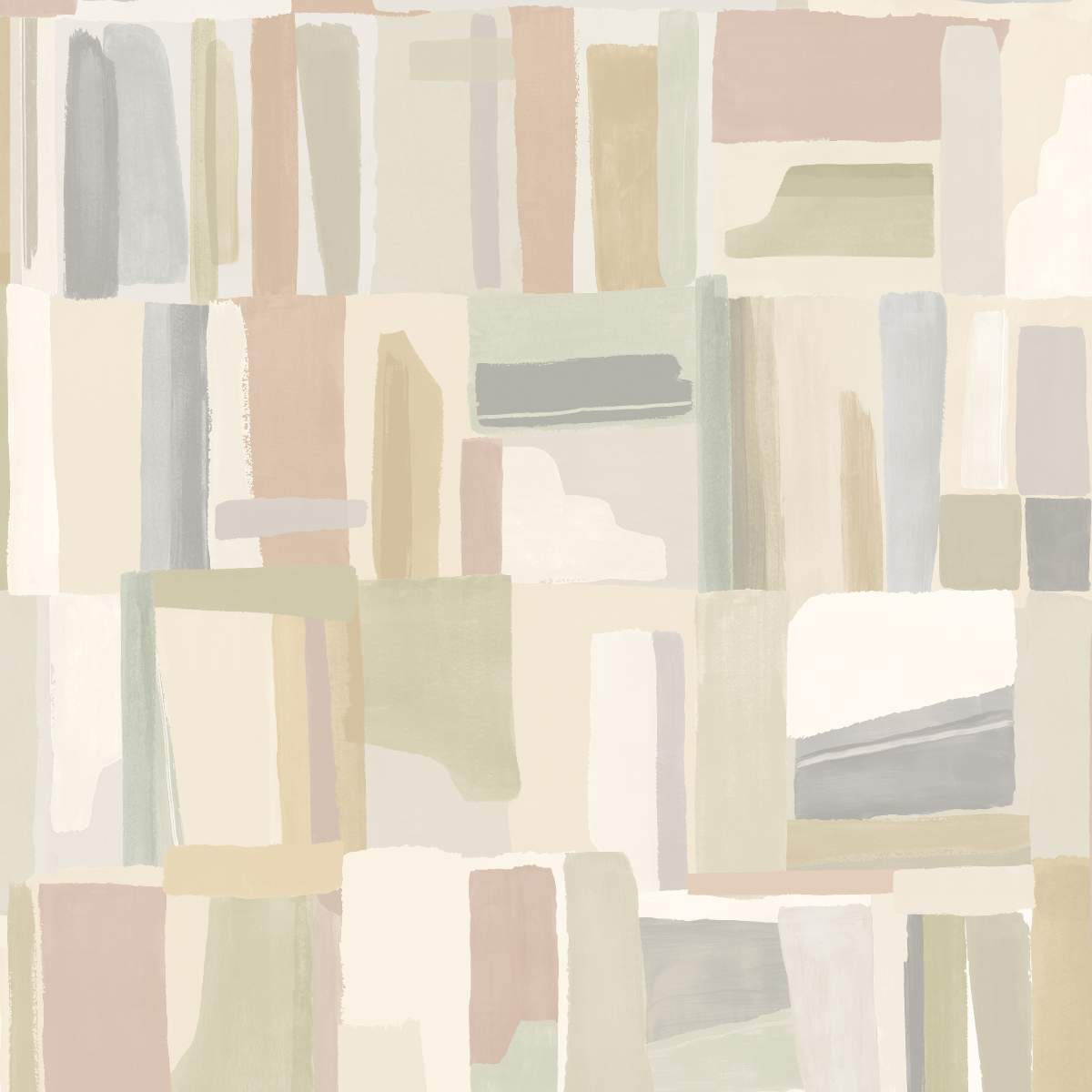 Ohpopsi Fragments Abstract Cubes - Avocado Mist