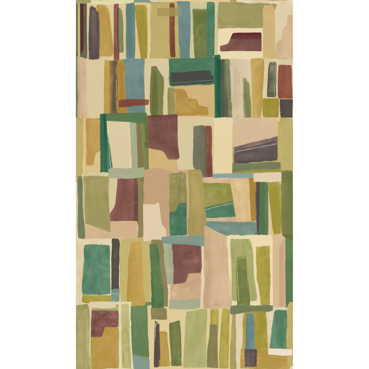 Ohpopsi Fragments Abstract Cubes - Tawny Forest