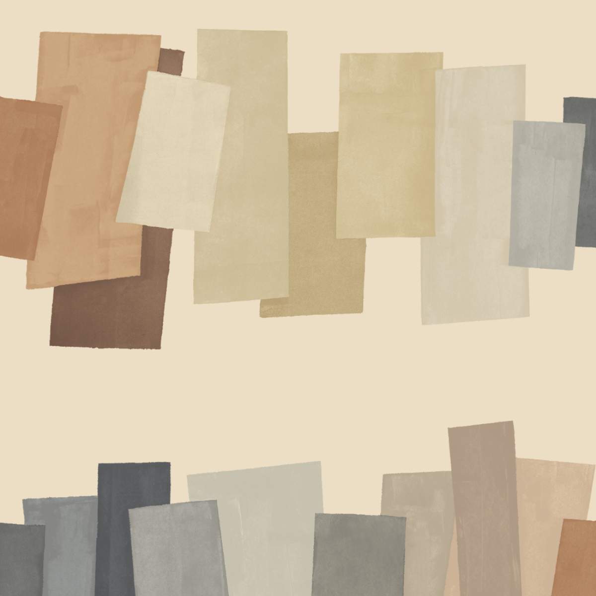 Ohpopsi Fragments Offset Blocks - Gingerbread Latte
