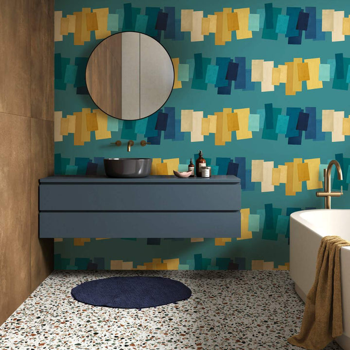 Ohpopsi Fragments Offset Blocks - Sapphire Mix