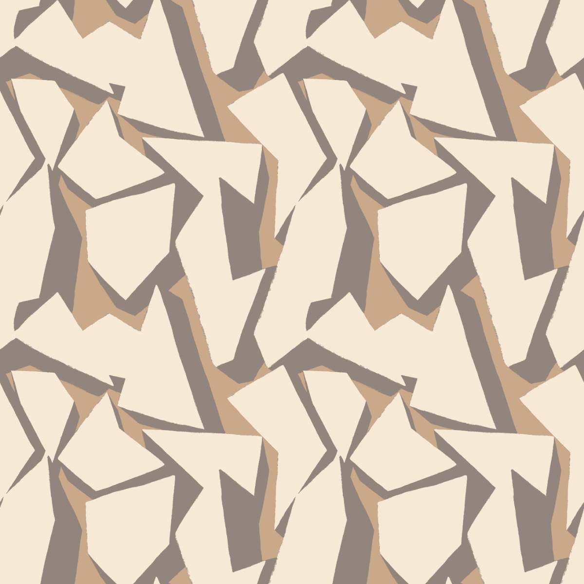 Ohpopsi Fragments Shatter - Sepia