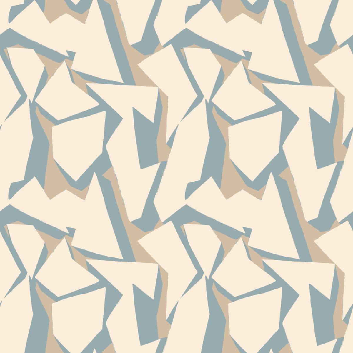 Ohpopsi Fragments Shatter - Soft Petrol