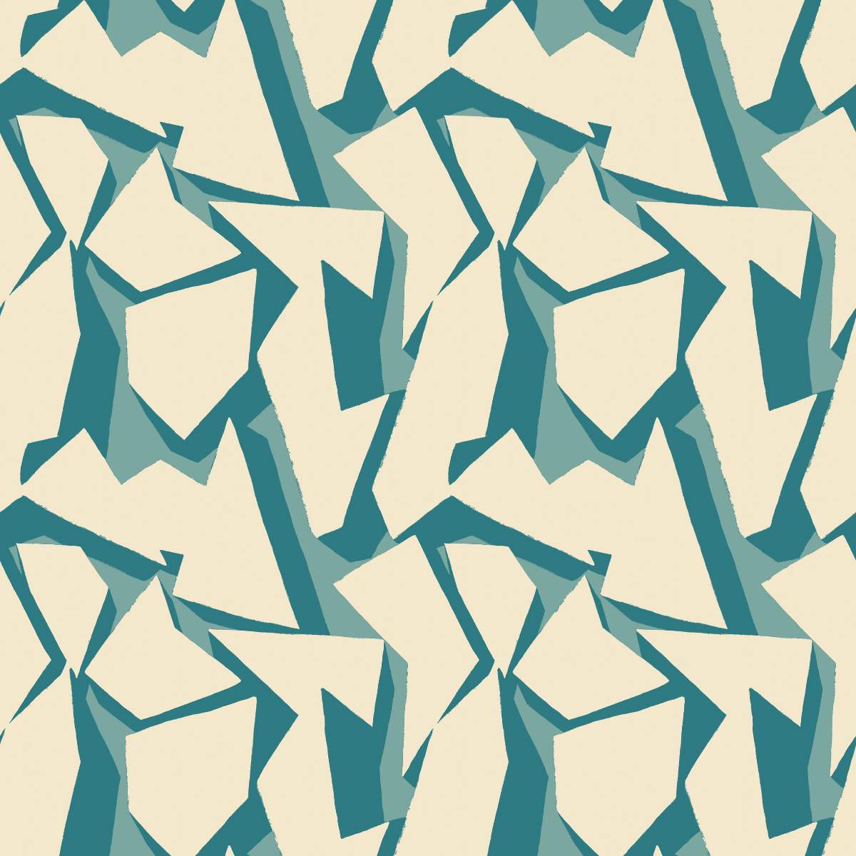 Ohpopsi Fragments Shatter - Teal