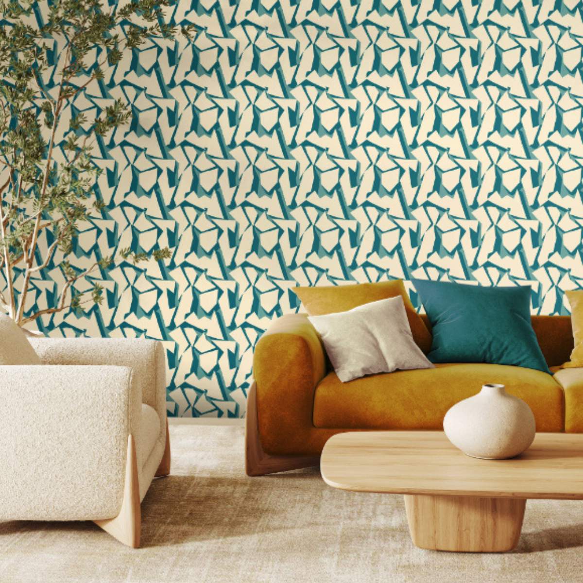 Ohpopsi Fragments Shatter - Teal
