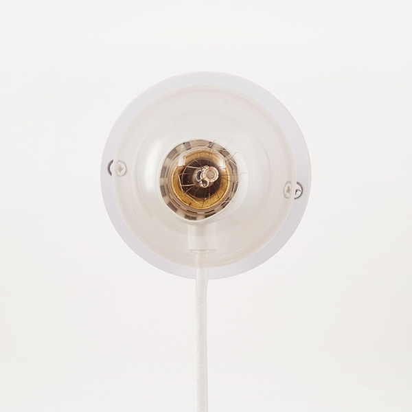 Frama E27 Matt White Wall Light 10cm-Beaumonde