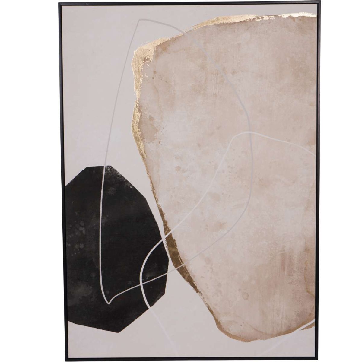 Libra Interiors Framed Abstract Canvas Wall Art 80x120cm