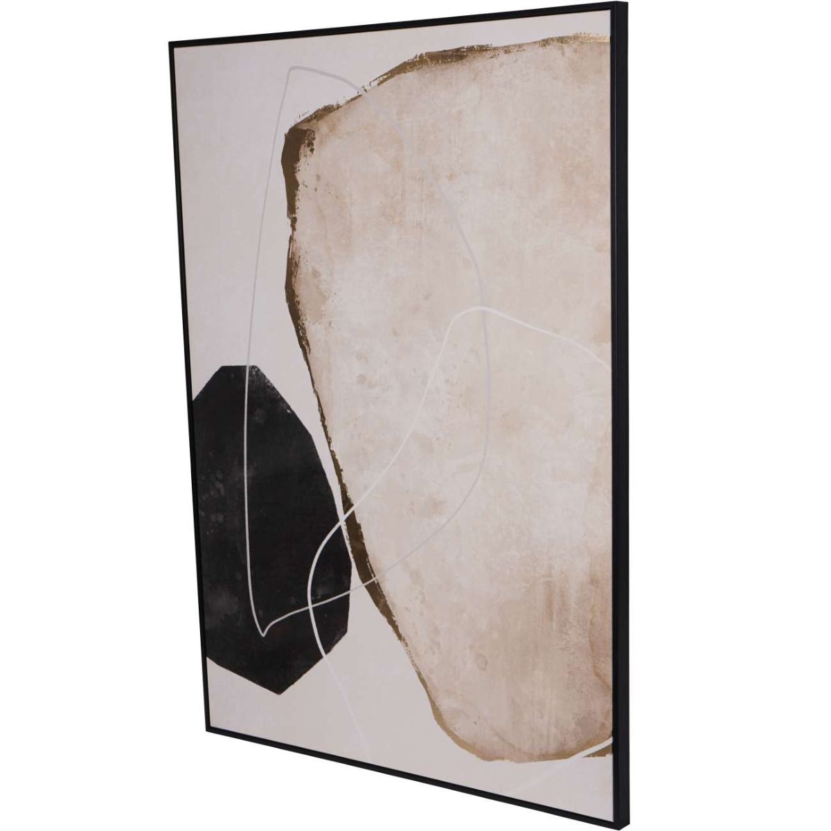 Libra Interiors Framed Abstract Canvas Wall Art 80x120cm