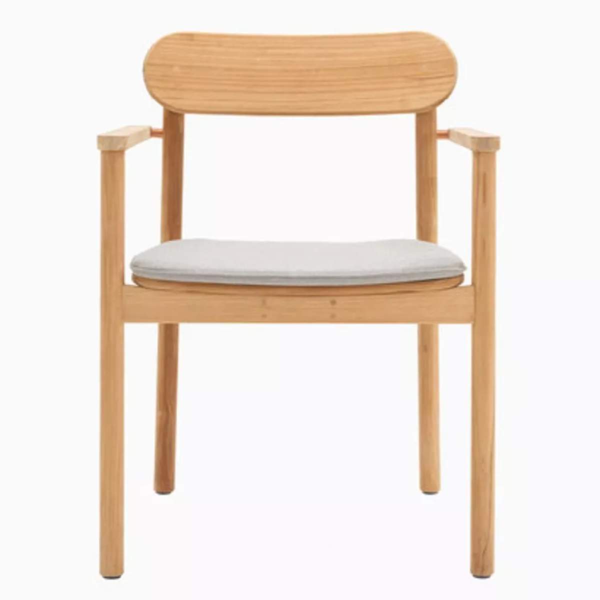 Vincent Shepherd Freya Teak Outdoor Dining Armchair