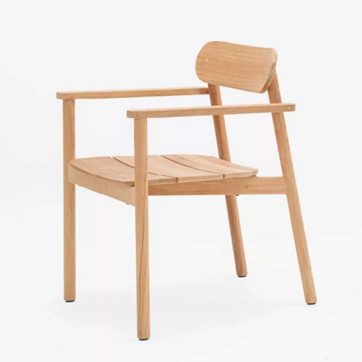Vincent Shepherd Freya Teak Outdoor Dining Armchair