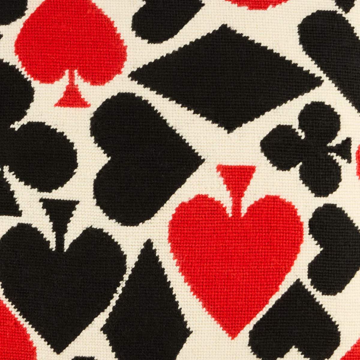 Jonathan Adler Full Deck Needlepoint Cushion
