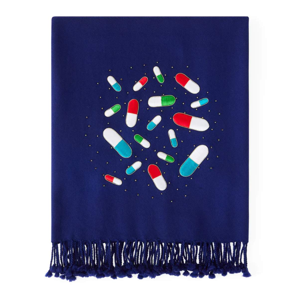 Jonathan Adler Full Dose Embellished Throw