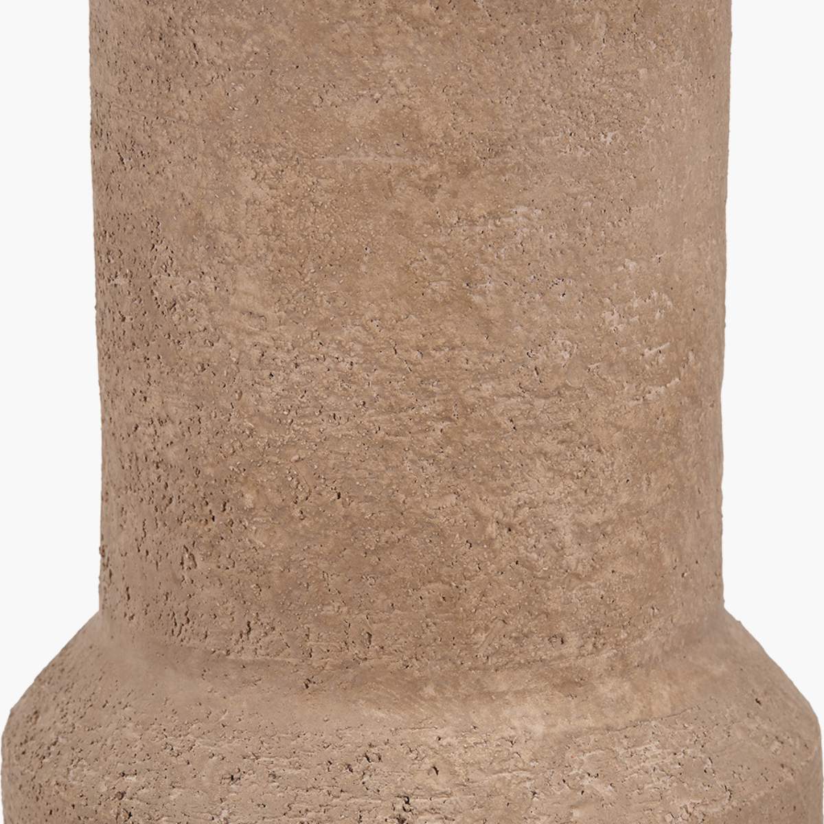 Pacific Lifestyle Gaiana Concrete Brown Stoneware Table Lamp Base