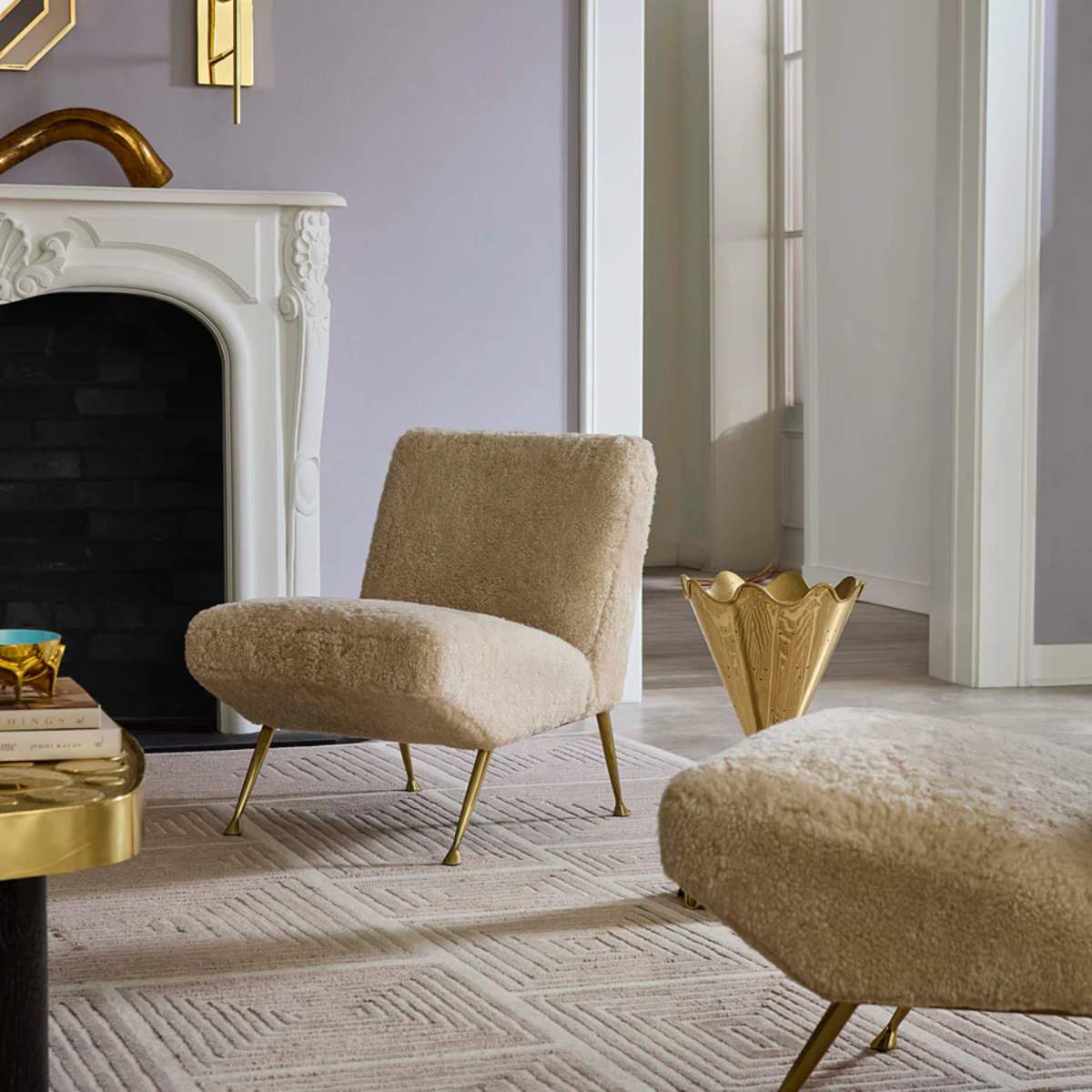 Jonathan Adler Gainsbourg Slipper Chair